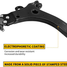 Control Arm Kit Compatible with 1997-2009 Buick Century/Regal/Allure/LaCrosse, 2000-2016 Chevy Impala/Monte Carlo, 1998-2002 Oldsmobile Intrigue, 2004-2008 Pontiac Grand Prix