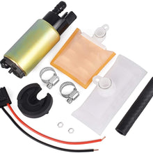 FAERSI New Electric Intank Fuel Pump Replace# E2068 Fits for 86 & 88 89 89 90 91 92 93 94 95 96 97 98 99 01 02 03 Ford; 95-98 & 00 01 Mazda;1998-2002 Mercury Acura Jaguar Lincoln Mitsubishi Quest