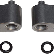 ICT Billet LS 1/8" Coolant Steam Port Top Exit Cylinder Head Crossover Tube Adapter Billet Gen III and IV Kit LS1 LR4 LQ4 LS6 LQ9 LM4 L33 LS2 LH6 L92 L76 LY2 LY5 LY6 LC9 LH8 LMG LS3 L99 LSX 551679