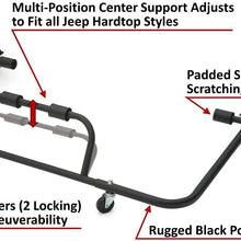 Surco HT200 Hard Top Carrier for 1976 and Newer Jeep CJ-7 and Wrangler YJ, TJ, JK, JL, Unlimited