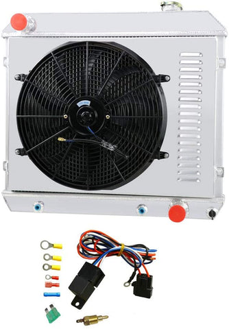 OzCoolingParts New Designs 3 Row Core Aluminum Radiator + 16