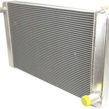ZM 31" x 19" x3" GM Chevy Racing Radiator Race Pro Full Aluminum 2 Row Universal 2 Row