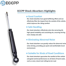 Shocks and Struts,ECCPP Front Rear Shock Absorbers Strut Kits Compatible with 2004 2005 2006 Toyota Sienna 334430 334431 344308 72236 72237 37284