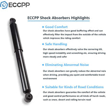 Shocks and Struts,ECCPP Front Rear Shock Absorbers Strut Kits Compatible with85 86 87 88 89 90 91 92 93 94 95 96 98 99 00 01 02 03 04 05 Chevy Astro,1985-2005 GMC Safari 344081 37063 344082 37064
