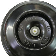 Homyl 48V 0.2A Universal Super Loud Horn for Electric Bike Black Trumpet