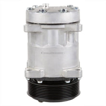 AC Compressor & 119mm 8 Groove A/C Clutch Replaces Sanden SD7H13 SD7H15 4711 8026 7492 7890 w/ 12v Clutch Switch - BuyAutoParts 60-01642NA New