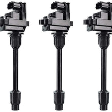 A-Premium Ignition Coils Pack Compatible with Infiniti I30 1996-1999 Nissan Maxima 1995-1999 3.0L Rear Bank only 3-PC Set