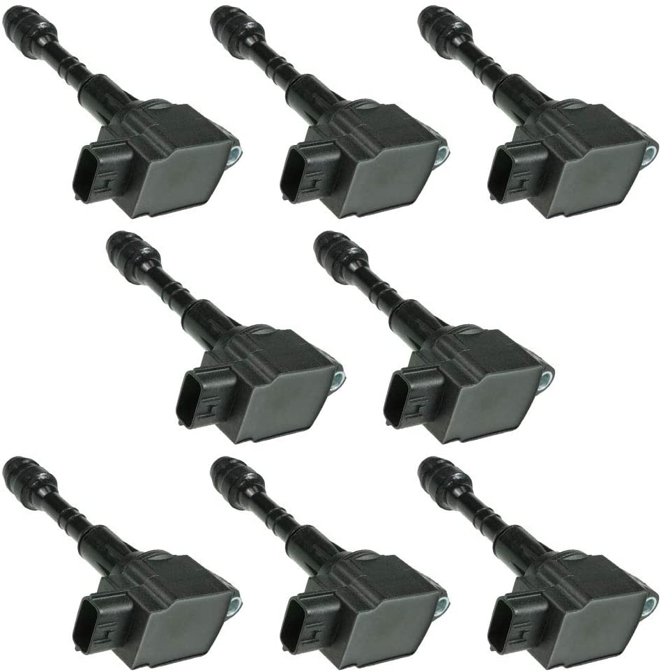 8 PCS Ignition Coil For V8 5.6L 07-15 ARMADA / 12-16 NV2500 NV3500 / 10-12 PATHFINDER / 08-15 TITAN - 07-10 QX56
