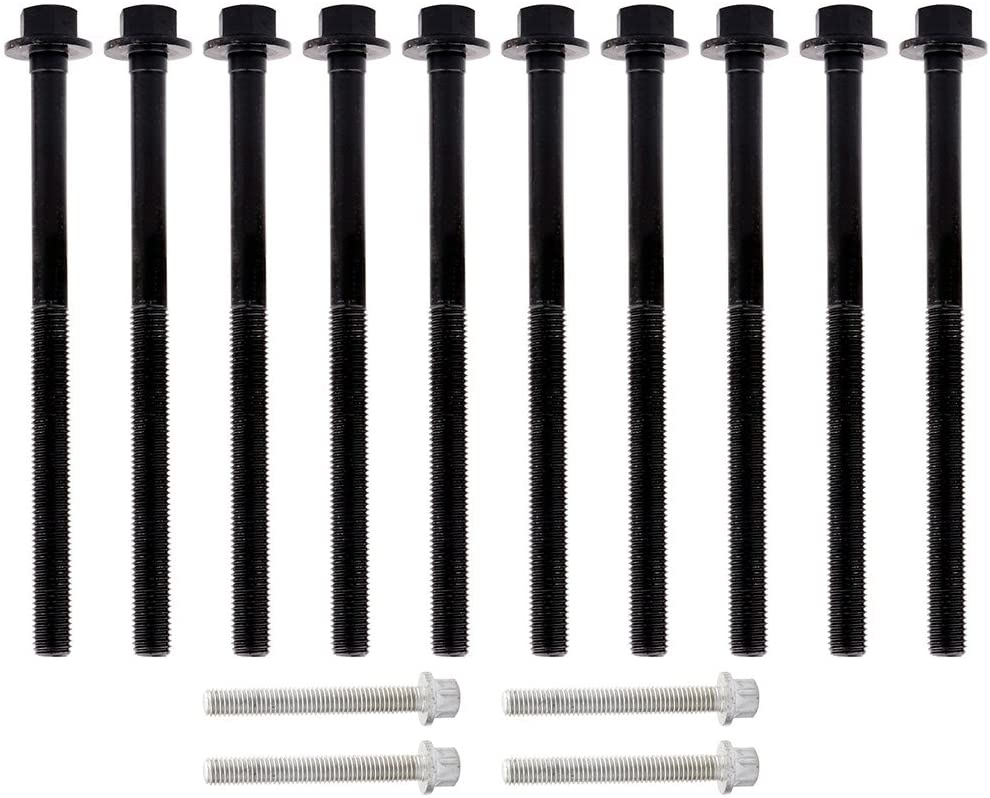 ECCPP Engine Replacement Head Bolts Set for 00-16 for Chevrolet Equinox for GMC for Oldsmobile for Pontiac G6 2.2L 2.4L 2000-2016 Engine Head Bolt Kits