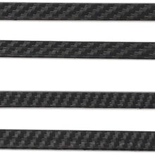 HKPKYK for Ford Mustang 2015 2016 2017, Interior Moulding Carbon Fiber AC Outlet Air Conditioner Outlet Door AC Auto Accessories