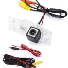eHANGO Car Rear View Camera Bracket License Plate Lights Housing Mount for BMW 1 E81 E87 F20 F21 BMW 6 E63 F06 F12 F13 BMW Z4 E85 E86 E89 (12 LED)