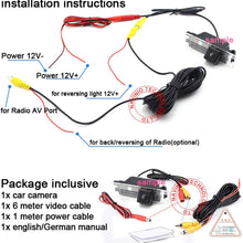 Super HD Vehicle Camera 1280x720 Pixels 1000 TV Lines car Rear View Back up Vehicle Camera Parking Reverse for Volvo S80 S140 XC60 S40 C70 S80L S40L S80 S60L S40L XC90 S80L Waterproof