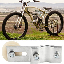 Aramox Pulley Chain Tensioner, Engine Pulley Chain Roller Tensioner Bracket Fit for 66/80cc Motorized Bicycles