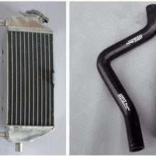 For Kawasaki KX125 KX 125 1999-2002 2000 2001 aluminum radiator and hose (green)