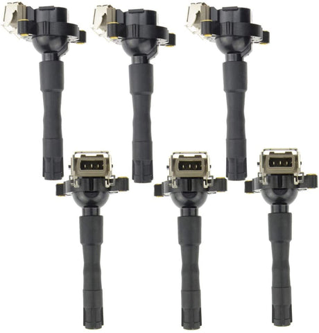 Set of 6 Ignition Coil for BMW E31 E36 E39 E46 E52 E53 323i 325i 328i 330i 525i 530i 740i M3 X5 Z3 Z8
