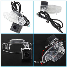 EWAY Backup Rear View Reverse License Plate Camera for Honda Accord 1998-10 Odyssey 1999-03 Pilot 03-12 Civic 06-12 Hatchback 01-05 City 08-09 sedan 13-14 Acura TL 04-08 TSX 04-14 MDX 07-12 RL 1999-07