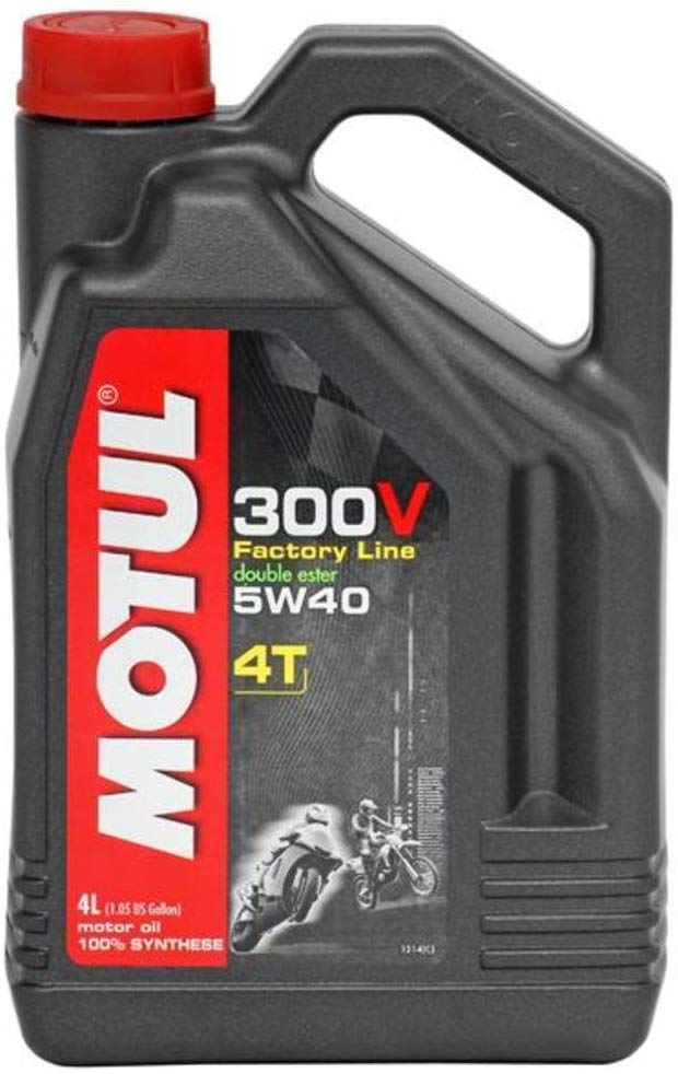 Motul 300V 4T Competition Offroad Synthetic Oil - 5W40 - 4L. 102708