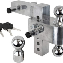 Uriah Products Aluma-Tow Drop Ball Mount for 2" Receiver (UT623410)