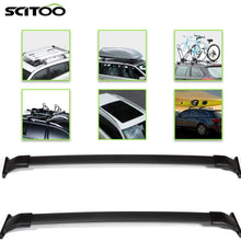 SCITOO Roof Rack fit for Honda Odyssey 2011 2012 2013 2014 2015 2016 2017 Mini Passenger Van Aluminum Alloy Roof Top Cross Bar Set Roof Rack Rail