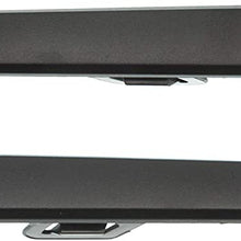 Rear Bumper Molding Compatible with 2017-2018 Honda CR-V Textured Black EX/EX-L/LX Models Passenger and Driver Side