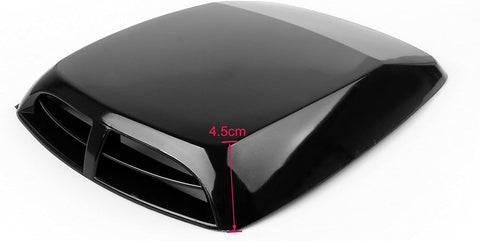 Universal Air Flow Vent Paintable Decorative Car Hood Engine Black Bruce & Shark