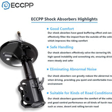 Shocks Struts,ECCPP Front Rear Shock Absorbers Strut Kits Compatible with 1995 1996 Lexus ES300,1995 1996 Toyota Avalon,1995 1996 Toyota Camry 334170 334171 334133 334134
