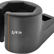 22mm O2 Sensor Socket,O2 Sensor Removal Tool,3/8 Inch Drive by 7/8 Inch,with Side Wire Access,Preventing Damage to Wires, 2 Pack