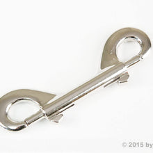 Red Hound Auto 10 Silver Double Key Ring Snap Bolt Trigger Clip 60 Flag 4 Inch Key Ring Hook