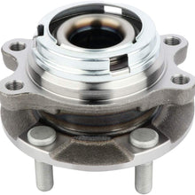 ANPART Replaces 513338 Wheel Axle Bearing and Hub Assembly fit for 2013-2014 for NISSAN Murano 2013-2014 for Murano 2012-2017 for NISSAN Quest Front 5 Lugs W/ABS Wheel Hub and Bearing Kit(2 PCS)