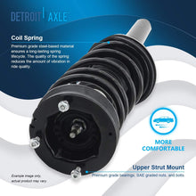 Detroit Axle - Front Rear Struts Assembly w/Sway Bar Links Replacement for Chrysler 300M Concorde LHS Dodge Intrepid