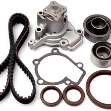 ANGLEWIDE TBK284 Timing Belt Water Pump Kits Replacement for 1999-2006 Hyundai Elantra 1999-2001 2003-2006 Hyundai Tiburon 2005 Hyundai Tucson 2004-2006 Kia Spectra 2005-2006 Kia Spectra5