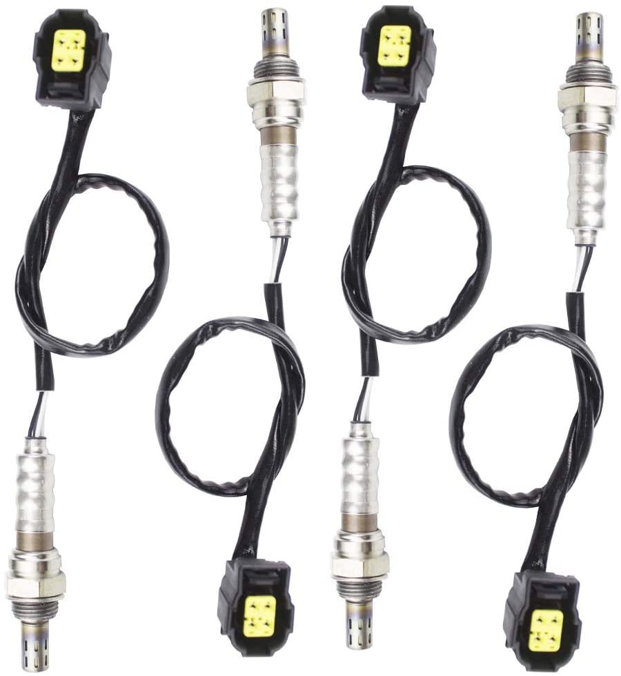 higherbro 4x Oxygen O2 Sensor 1 & 2 for 2008 2009 2010 2011 2012 Chrysler 300 Dodge Magnum 5.7L Upstream + Downstream Upper Lower