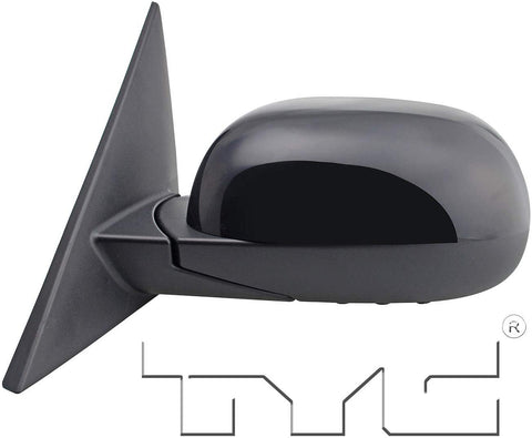 KarParts360: Fits 2014 2015 2016 Kia Soul Door Mirror - Driver Side - Non-Heated, Power, W/O Signal Light