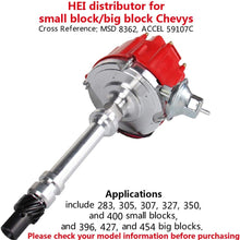 Bang4buck Hei Distributor Fit for Chevy/GM SBC BBC Small Block/Big Block 65k coil 7500RPM