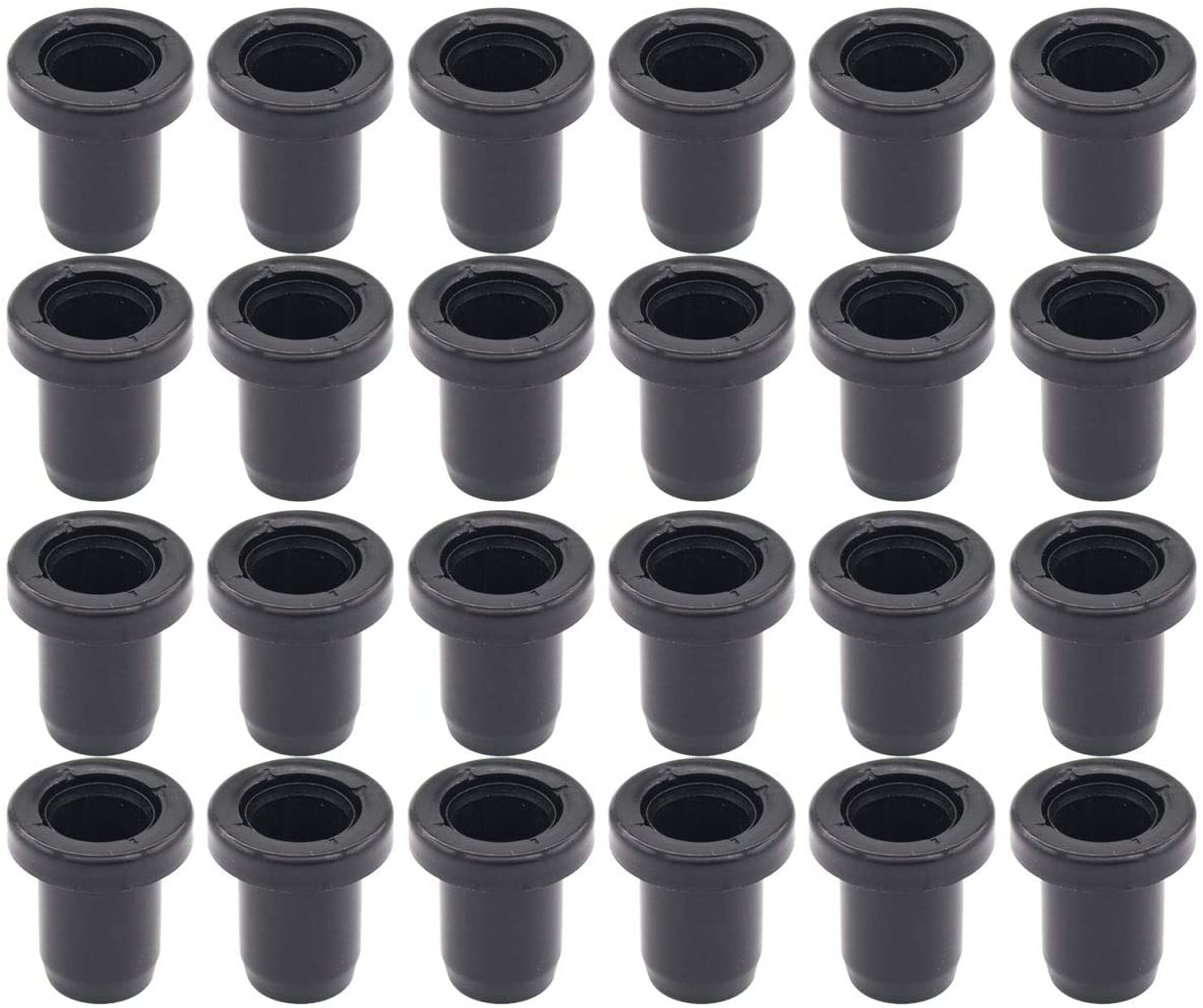 MOTOKU Pack of 24 Rear Suspension Control A-Arm Short Bushing for Polaris Sportsman 800 6x6 EFI Ranger 500 EFI Crew 900 400 4X4 Ranger 700