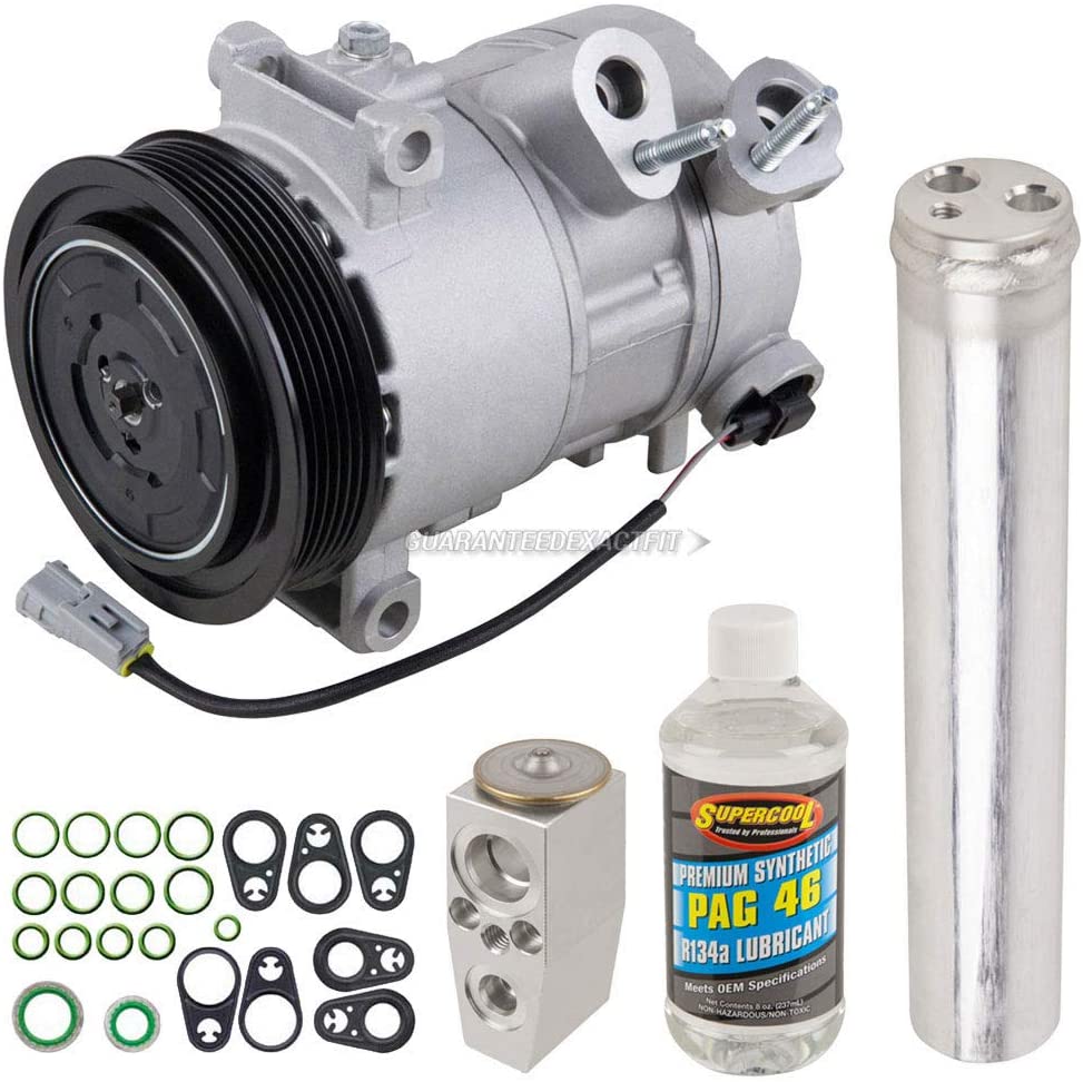 AC Compressor & A/C Kit For Jeep Compass Patriot & Dodge Caliber - BuyAutoParts 60-84151RK New