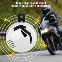 Senyar Motorcycle Horn, Aluminium Alloy Vintage Motorcycle Electric Horn Loudspeaker Super Loud 12V 2A 110dB Accessory