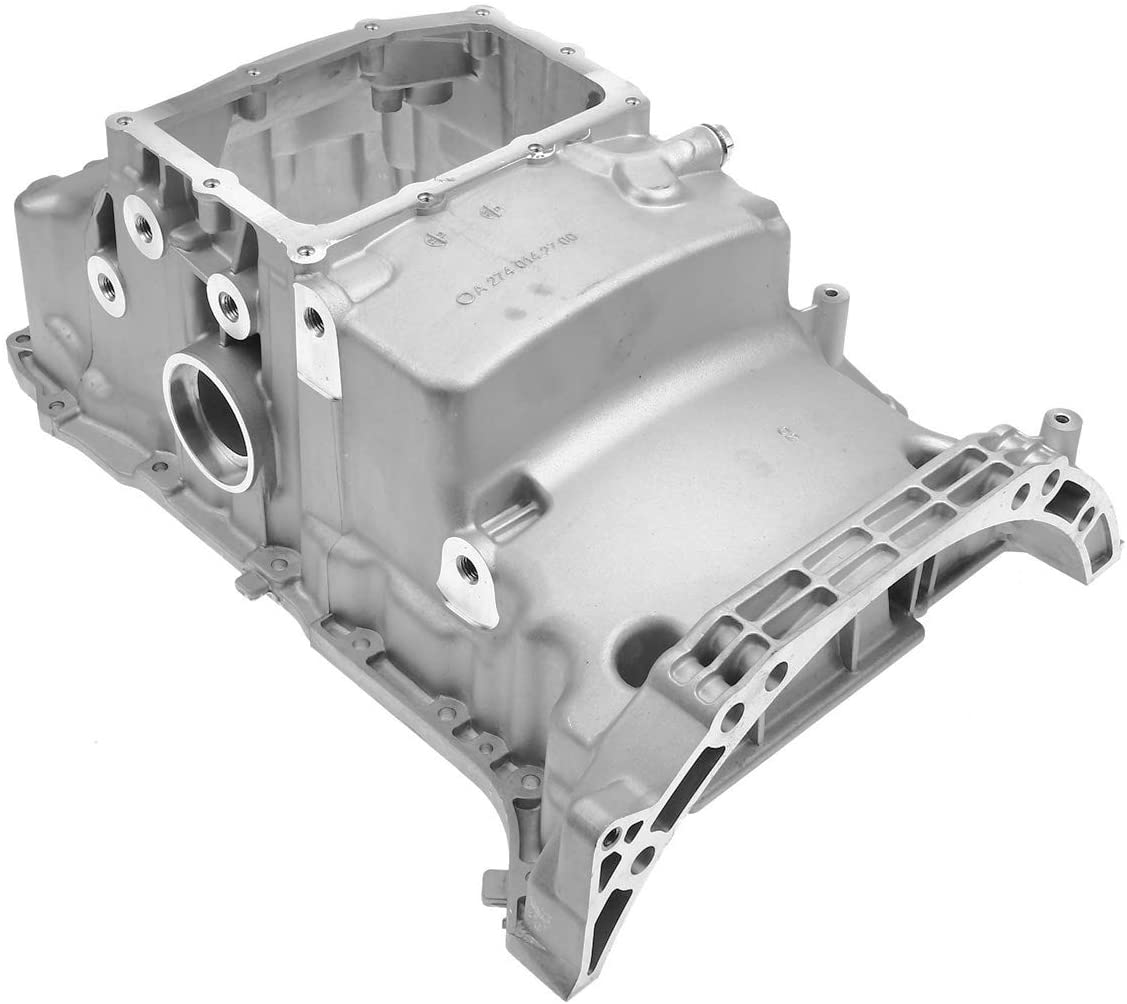 A-Premium Upper Engine Oil Pan Sump Compatible with Mercedes-Benz C300 2014-2017 GLC300 2016-2017 2.0L 3.5L