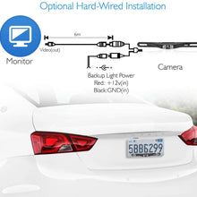 Rear View Backup Camera System - Parking Reverse Car Vehicle Rearview Back Up w/ 4.3” LCD Mirror Monitor Assembly Kit, Night Vision, Tilt-Adjustable Angle, Mounts on License Plate - Pyle PLCM4560