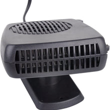 beler Universal Car 2 in 1 12V Portable Dryer Heater Fan Defroster Demister Windshield Heating Cooling Air Blower