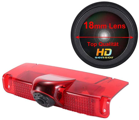 Navinio New Version Car Third Roof Top Mount Brake Lamp Camera Brake Light Rear View Backup Camera+7