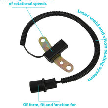 DOICOO Crank Crankshaft Position Sensor 53009954 4638128 for 1991 1992 JEEP Cherokee Comanche Wrangler 2.5L 4.0L Fit 56027866AB PC-130 53006154 56027042 56027070 5S1804 SU369 CSS814 213-2372 SS10130