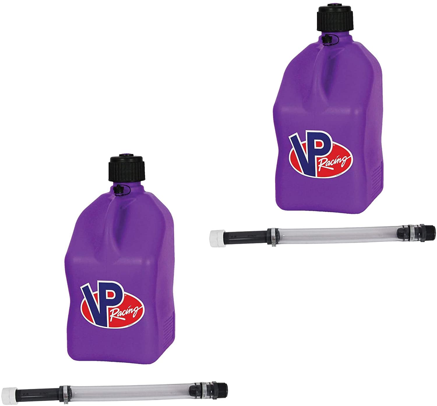VP Racing Fuels 5 Gallon Square Motorsport Utility Container Racing Purple & 14