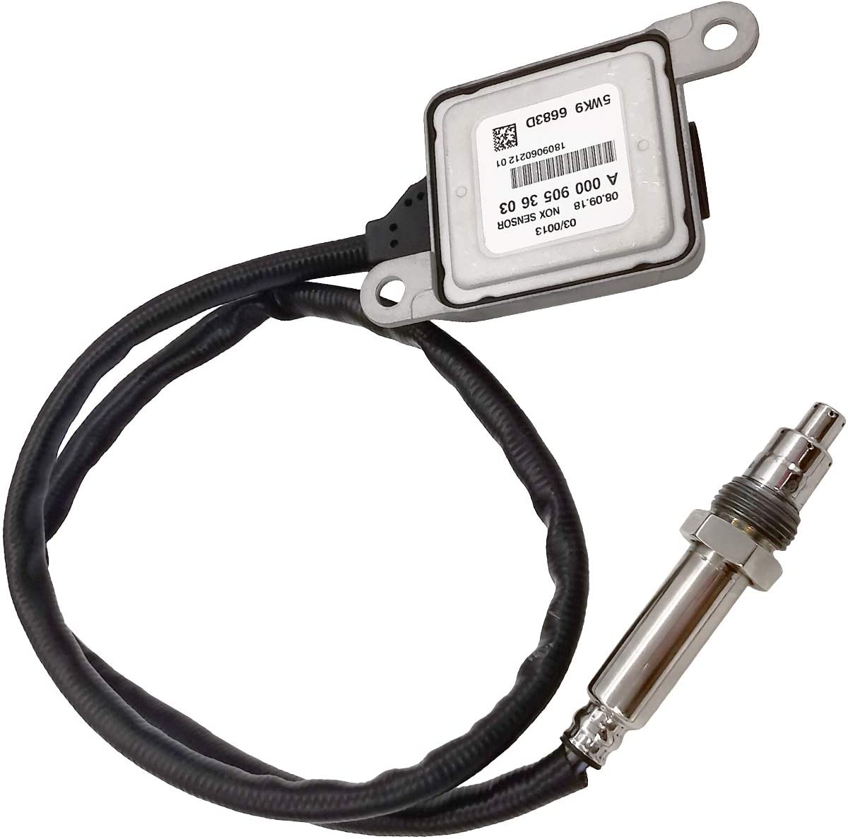 Automotive-leader A0009053603 5WK96683 Nitrogen oxide sensor 8-Wires Nox Sensor Rear for Mercedes-Benz GLA200 GLA260 A-180 A-260 B-180 B-200 B-260 CLA/GL/GLS/ML-300/320/350/400 S-350 0009053603
