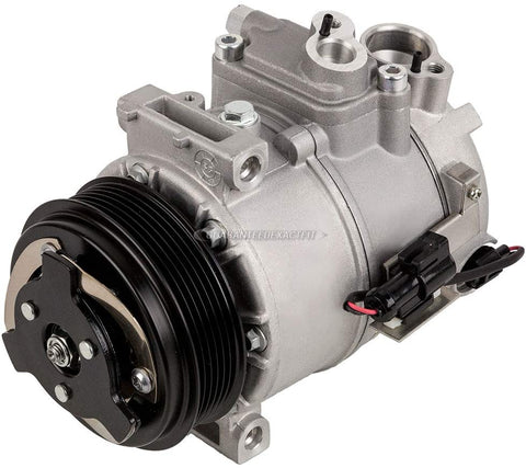 AC Compressor & A/C Clutch For Jaguar XF V8 Land Rover LR3 & Range Rover Sport - BuyAutoParts 60-02292NA NEW