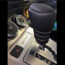 ZYHW Zipper Closure Gear Shift Knob Cover for Dodge Ford Auto Car Truck Black