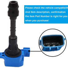 Germban UF401 Set of 6pcs Ignition Coil Fits for Infiniti FX35 G35 M35 for Nissan 350Z 3.5L-V6 C1439 22433AL615