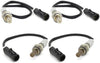 Kwiksen Heated Universal 4pcs Upstream Downstream O2 Oxygen Sensor 234-4046 234-4127 Replacement for Ford F-150 F-250 E-150 Econoline 1999 2000 2001 2002 2003