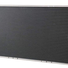 OzCoolingParts 94-02 Saturn S-Series Radiator, Full Aluminum Radiator for 1994-2002 95 96 97 98 99 00 01 Saturn SC1 SC2 SL SL1 SL2 SW1 SW2 1.9L L4