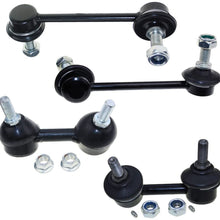 MILLION PARTS 4 Pcs Front Rear Left Right Stabilizer Sway Bar End Links Suspension Kit K90340 K90341 K9034 K90343